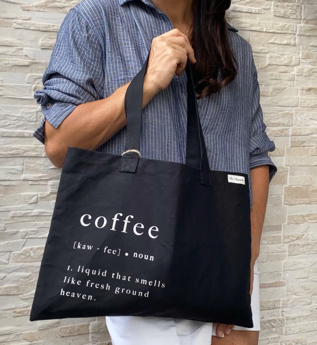 Eco Bag Coffee Preta